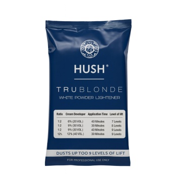 Hush Trublonde White Yüksek Performanslı Saç Açıcı Toz 500gr