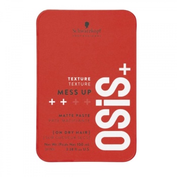Schwarzkopf Osis+ Mess Up Texture Matte Paste Mat Saç Şekillendirici Gum 100ml