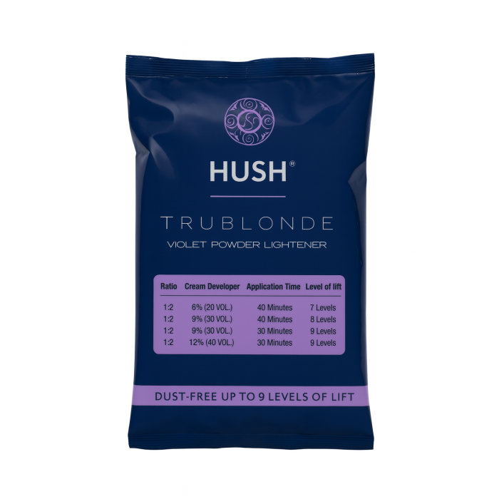 Hush Trublonde Mor Yüksek Performanslı Saç Açıcı Toz 500gr