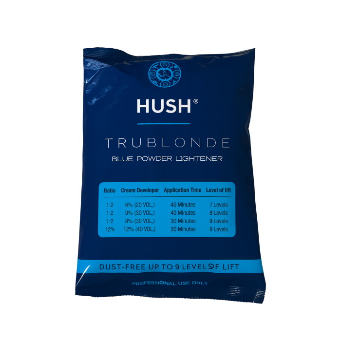 Hush Trublonde Blue Yüksek Performanslı Saç Açıcı Toz 500gr
