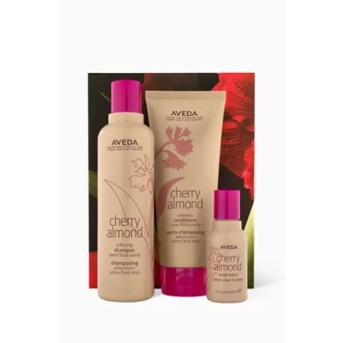 Aveda Cherry Almond Softening Hair & Body Trio Set