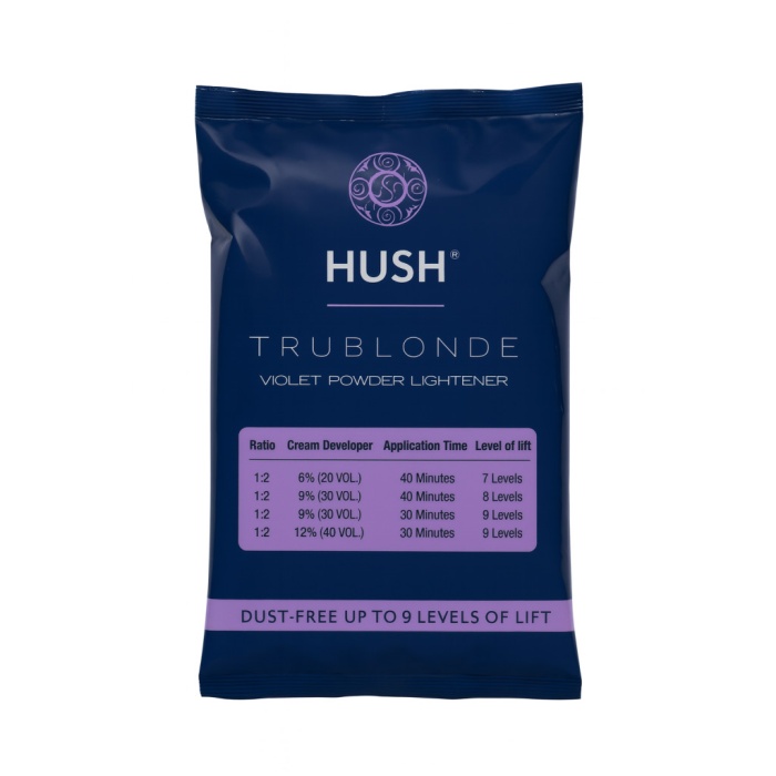 Hush Trublonde Mor Yüksek Performanslı Saç Açıcı Toz 500gr