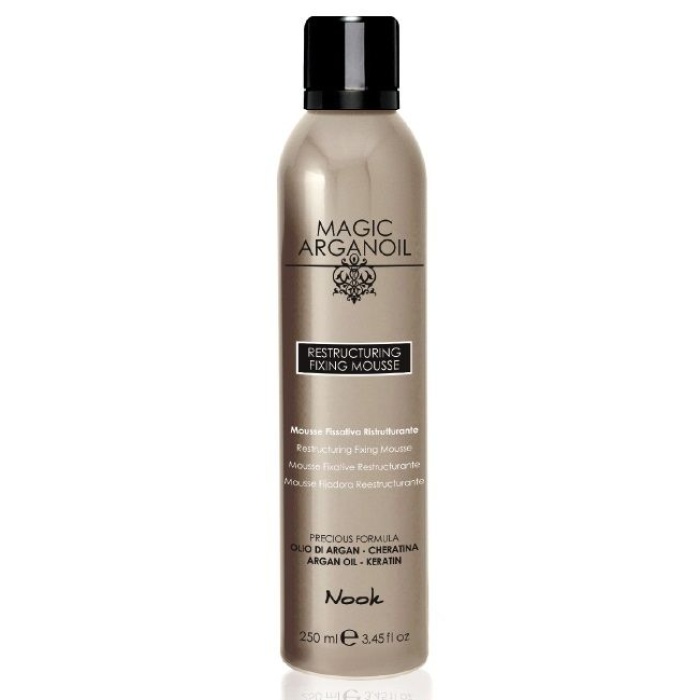 Nook Magic Arganoil Restructuring Fixing Saç Köpüğü 250ml