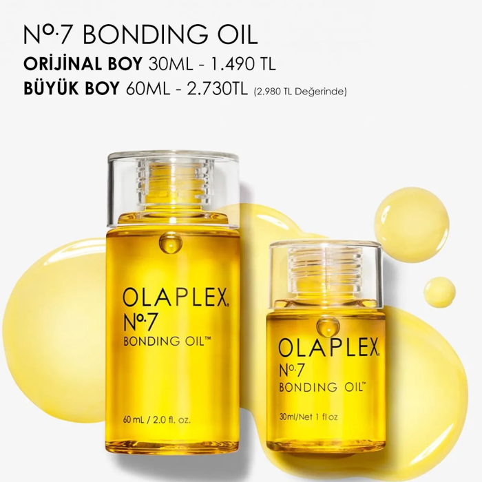 Olaplex No. 7 Bonding Oil Pürüzsüzleştirici Saç Yağı 60ml