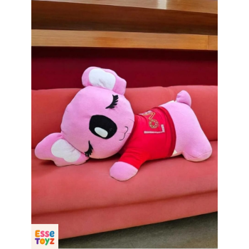 65 cm Yatık Pembe Uykucu Koala Peluş Oyuncak – Yumuşak ve Sevimli Uyku Arkadaşı