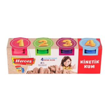 KUM-022 Heroes Kinetik Kum 4lü