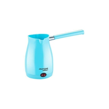 AWOX CAFFEEN  MAVİ  ELEKTRİKLİ CEZVE  TÜRK KAHVESİ  MAKİNESİ  PLASTİK   ÇİFT AĞIZ   0.4LT - 5 FİNCAN   1000W (5343)