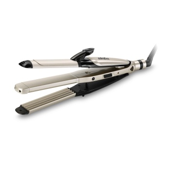 3İN1=DÜZLEŞTİRİCİ-MAŞA-GOFRE SAÇ DÜZLEŞTİRİCİ - ŞEKİLLENDİRİCİ MAKİNE SERAMİK KAPLAMA 360 DERECE KABLO SHD-7046 (5343)