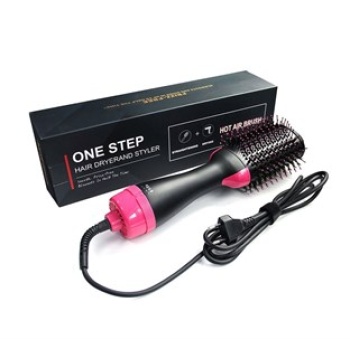 2İN1 ONE STEP KURUTMALI SAÇ DÜZLEŞTİRİCİ - ELEKTRİKLİ FÖN TARAK 1200W (5343)