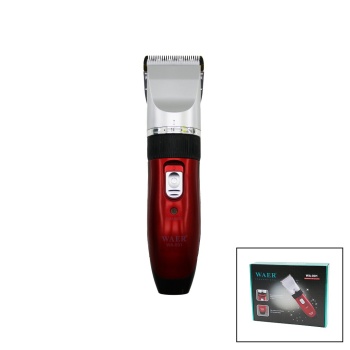 WAER WA-001 SAÇ SAKAL KESME TRAŞ MAKİNESİ ÇİFT BATARYAFİŞ ŞARJLIKESİM AYARLI BIÇAK=0.8--2.0MMR.KROM KAPLI GÖVDE (5343)