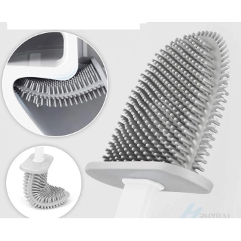 Hijyenik Klozet Temizleme Silikonu Esnek Fırça (5343)