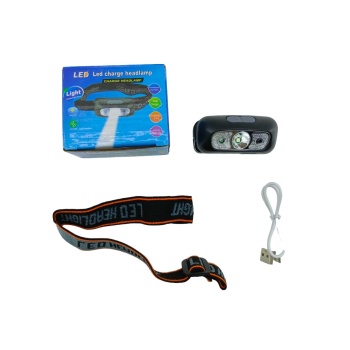 LED CHARGE HEADLAMP  USB ŞARJLI  KAFA LAMBASI FENER  OYNAR BAŞLI (5343)