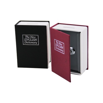 KİTAP MODELİ KİLİTLİ KASA - KUMBARA KÜÇÜK - 114X80X45MM (5343)