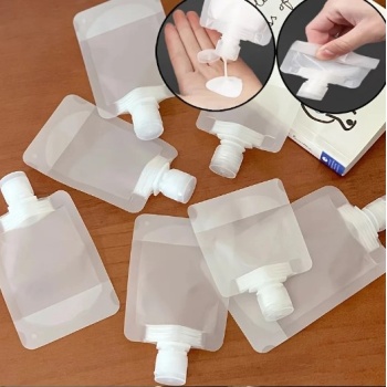 3 Adet 100ml Krem Şampuan Kabı Tekrar Kullanılabilir Set (5343)