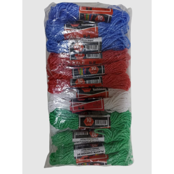 KALE Plastik Çamaşır ipi 10 Metre 24 Adet (5343)