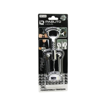 2İN1  METAL ÇELİK  TİRBUŞON - KAPAK  AÇACAK (5343)