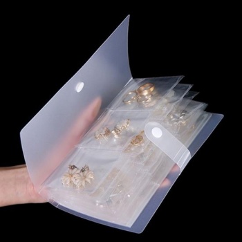 Albüm Şeklinde Aksesuar, Takı Saklama Poşetleri Kolye, Küpe, Bileklik Organizeri (5343)