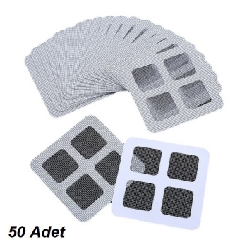 50 Adet Banyo Gider Süzgeci, Sineklik Tamir Kiti (5343)