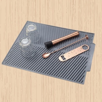 Büyük Bulaşık Kurutma Matı,Silikon Bulaşık Kurutma Matı Çok Amaçlı Tezgah Üstü Mat (5343)