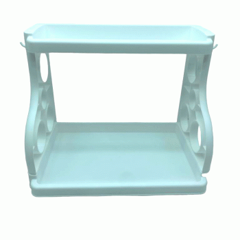 BEYAZ MUTFAK TEZGAH ÜSTÜ DÜZENLEYİCİ ORGANİZER (5343)