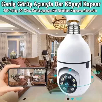 Ampul Kamera Harekete Duyarlı Gece Görüşlü (5343)