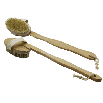 ELE GEÇMELİ - SAPLI AHŞAP SIRT KESESİ DUŞ FIRÇASI LİFİ (5343)