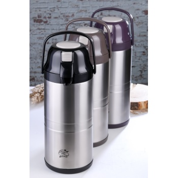 CKR-2009 4.5LT  ÇELİK TERMOS POMPALI - MUSLUKLU (5343)