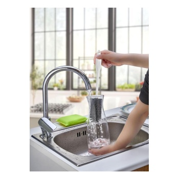 Silikon Şişe Biberon Konserve Kavanoz Matara Temizleme Fırçası Çok Amaçlı Temizleme Fırçası Bpa Free (5343)