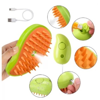 Şarjlı Soğuk Buharlı Kedi Köpek Fırçası Tarağı (5343)