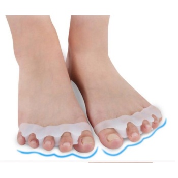 5 Parmak Ayıran Geçmeli Makara Beyaz Renk (5343)