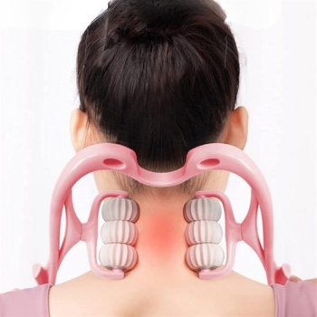 Çok Fonksiyonlu Manuel Altı Tekerlekli Boyun Masaj Aleti (5343)