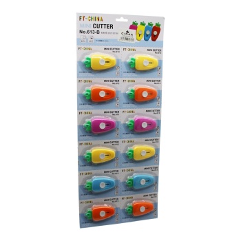 12 ADET HAVUÇ MİNİ CEP - ÇANTA FALÇATA - MAKET BIÇAK (5343)