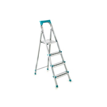 3+1BASAMAKLI METAL MERDİVEN Y: 82CM - 120KG.TAŞIMA KAPASİTESİ (5343)