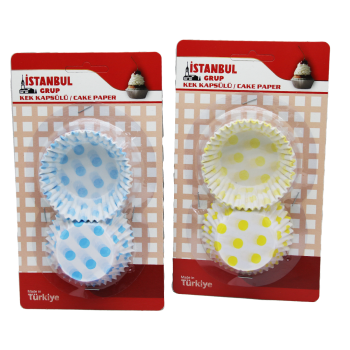 KIRMIZI KARTELA - BÜYÜK MUFFİN KAĞIT KEK KAPSÜLÜ (5343)