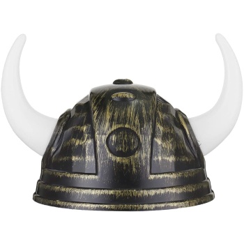 Viking Başlığı Asteriks Başlığı Altın Renk (5343)
