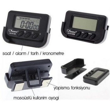 Araç İçi Dijital Saat (5343)