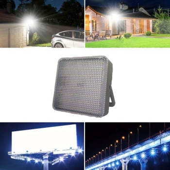 Dış Mekan ve Kamp İçin USB İle Şarj Olan 4 Farklı Işık Modlu Güçlü  Projektör Lamba 200W 3600 Mah (5343)