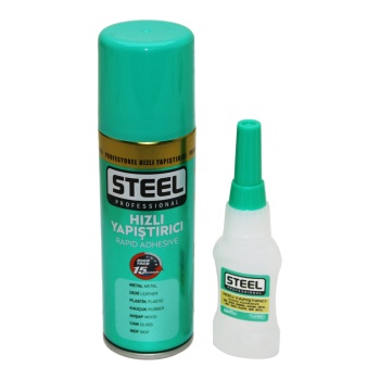 STEEL CK-6361 100ML+8GR HIZLI YAPIŞTIRICI (5343)