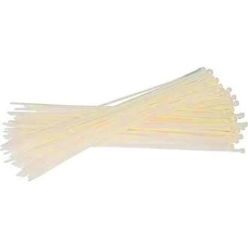 PLASTİK ÇIRT KELEPÇE 100 PARÇA BEYAZ 3.6X300MM (5343)