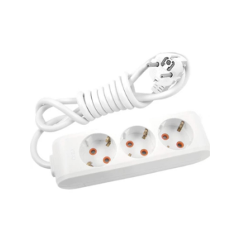 3LÜ 2MT UZATMA KABLO GRUP PRİZ 9011 3302 (5343)