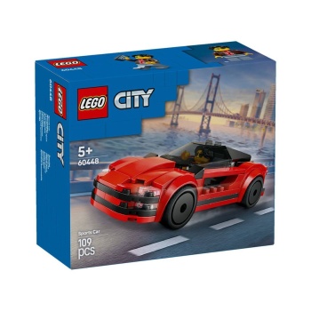 60448 Lego City Kırmızı Spor Araba 109 parça +5 yaş