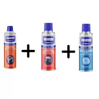 Swanson Works Torpido + Oto Parfüm + Motor Temizleyici (5343)