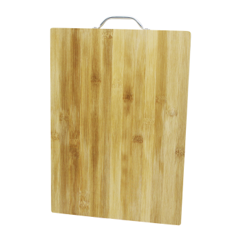 AHŞAP BAMBU KESİM PANOSU METAL KULPLU 26X36X1.7CM (5343)