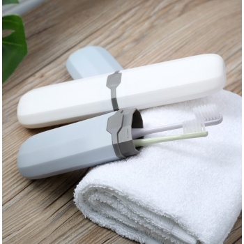 Seyahat Tipi Diş Fırçası ve Makyaj Fırça Kabı 2 Renk (5343)