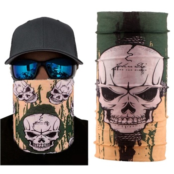 Motorcu Boyunluk Baf Buff Bandana 25x48 cm Model 5 (5343)