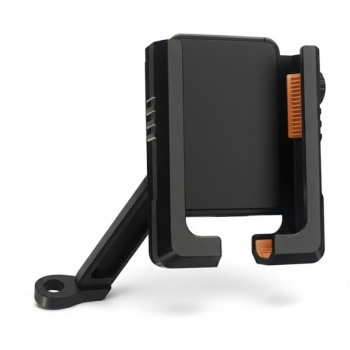 Motosiklet Gidon Telefon Tutucu–360° Döner, Kaymaz Sabitleme Sistemli, Sarsıntı Önleyici Telefon Tutucu Aparat (5343)