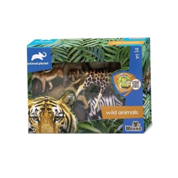 SH-5901 Kutulu 12 Parça Vahşi Hayvan Seti