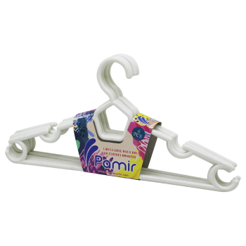 6 PARÇA  PLASTİK KARİZMA ELBİSE ASKI (5343)