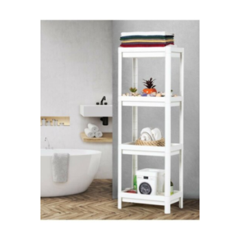 BEYAZ DİKDÖRTGEN RAF ÜNİTESİ PLASTİK (5343)