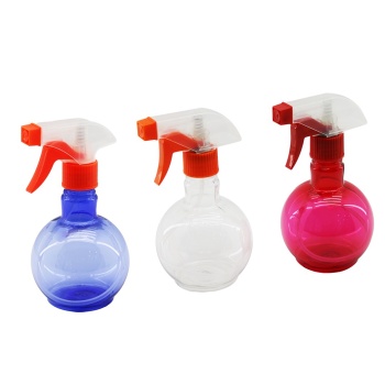 350ML RENKLİ ŞEFFAF TOMBUL - PLASTİK BOŞ SPREY PÜSKÜRTÜCÜ ŞİŞE (5343)